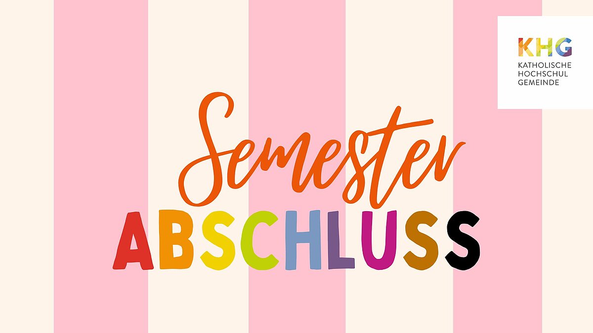 Gottesdienst zum Semesterabschluss